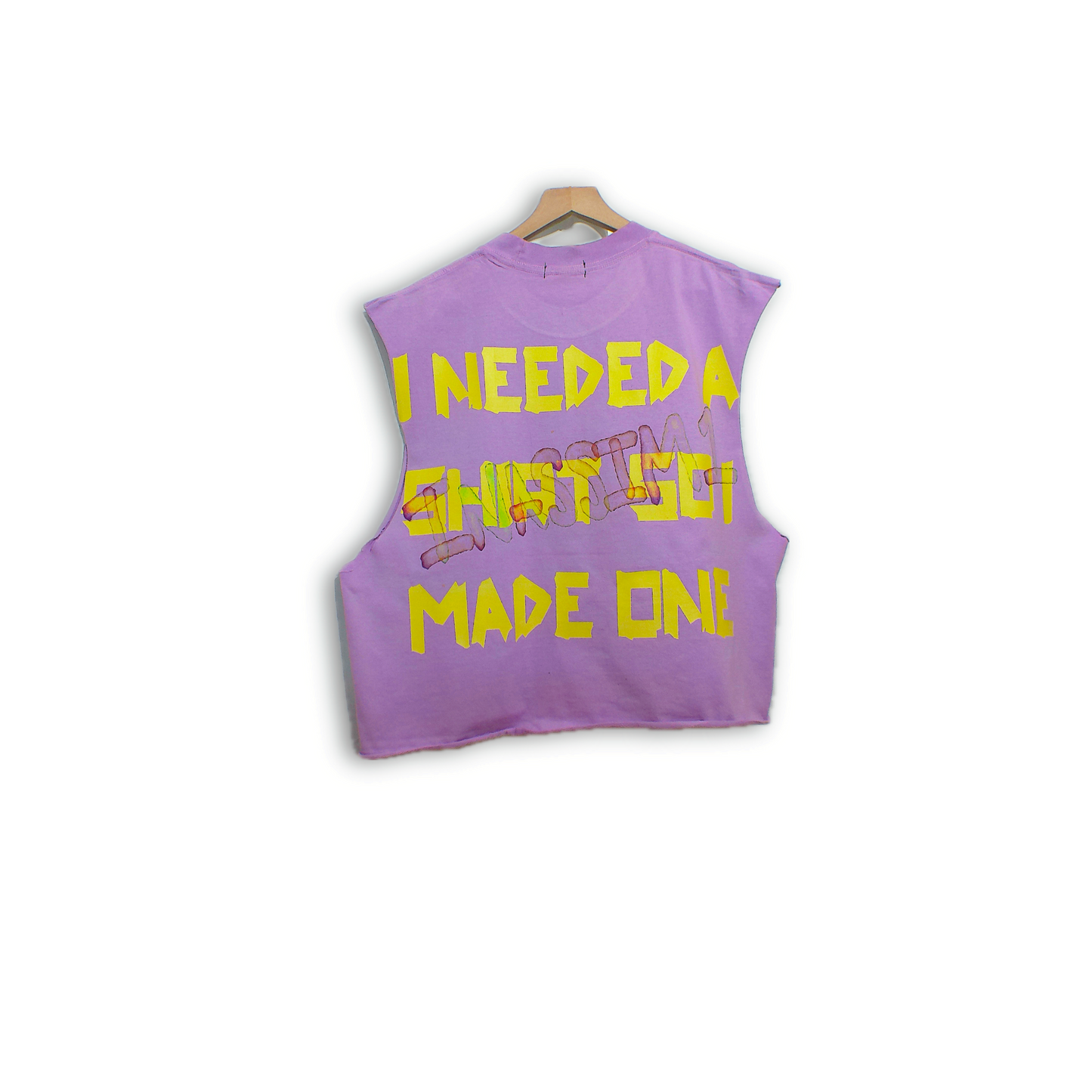 INASSIM1 “A run to the nail shop” cut off tee