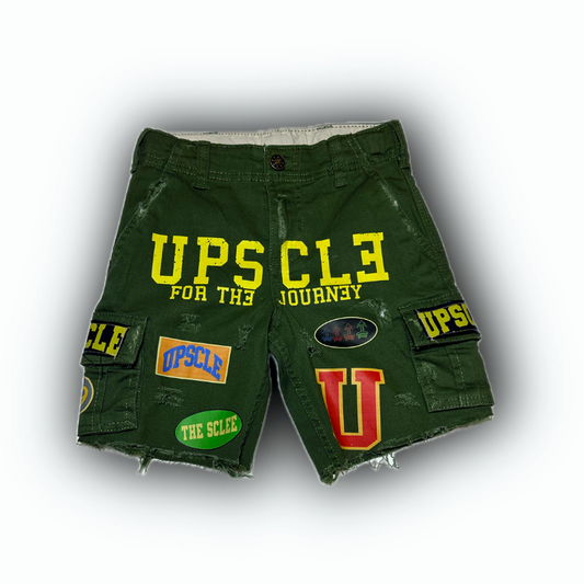 Kids university patch cargos