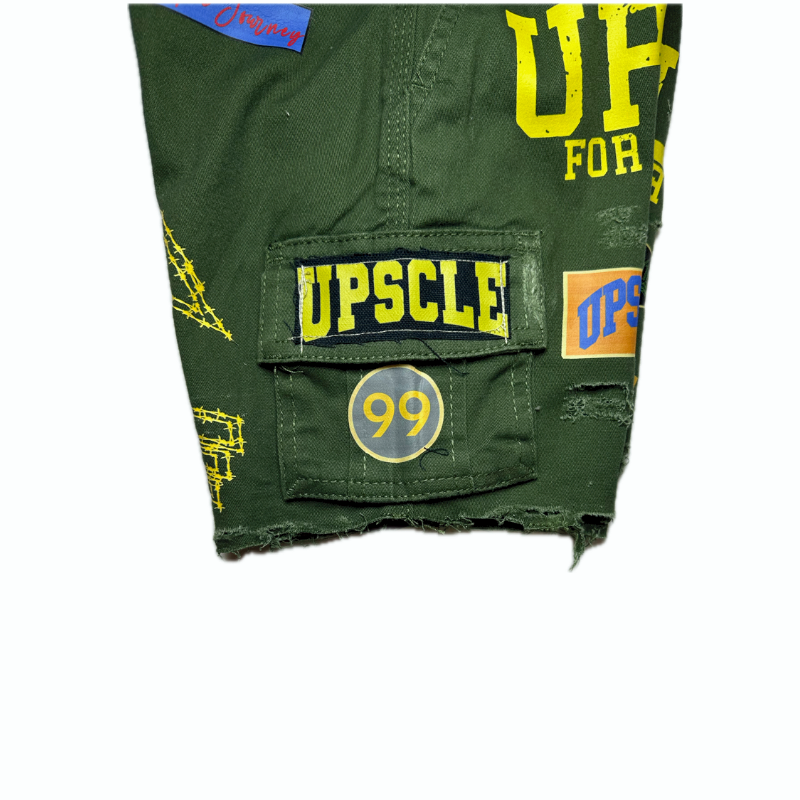 Kids university patch cargos