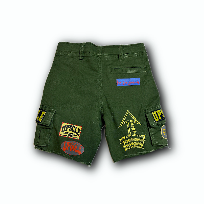 Kids university patch cargos